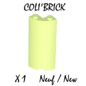 Lego 30987 - 1x Mur, Panneau / Cylinder Quarter 2x2x5 - Yellowish Green - NEUF - Picture 1 of 1