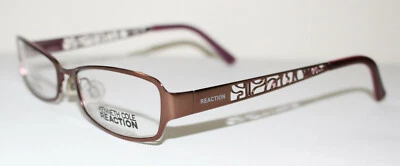 KENNETH COLE REACTION KC703 050 MARRÓN Nuevo Marco Óptico de Gafas para Mujer Foto 1 de 2