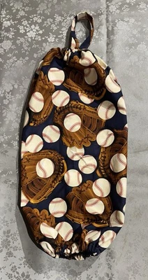 手工织物塑料杂货袋支架/分装器 100% 棉 — 第 1/3 张图片