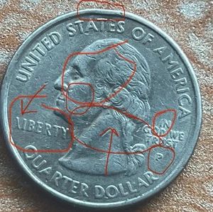 1999-P Connecticut State Quarter ONE OF A KIND ERRORS! MUST SEE! - Picture 1 of 5