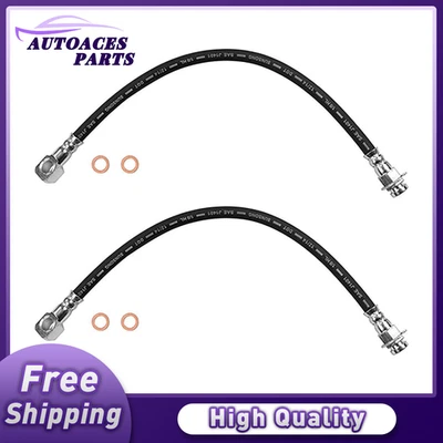 Mangueira hidráulica de freio dianteiro compatível com Chevrolet Camaro 1972 1973 linha de freio - Imagem 1 de 2