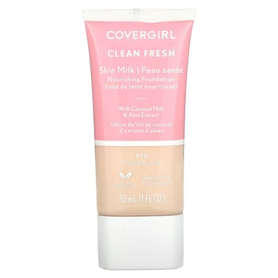 Clean Fresh, Skin Milk Nourishing Foundation, 510 Porcelain, 1 fl oz (30 ml) - Image 1 of 3