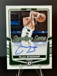 2024-25 Donruss Optic - MarJon Beauchamp #SS-MAR Signature Series Auto - Bild 1 von 4