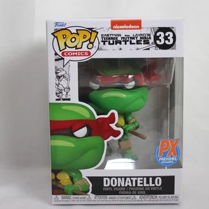 Funko Pop Comics Donatello #33 PX Previews Exclusive Teenage Mutant Ninja Turtle - Picture 1 of 5