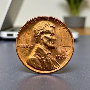 Very Rare 1966 Lincoln Memorial 1C Doubled Die Obverse / Reverse Errors!! - Picture 1 of 6