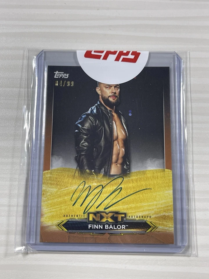 2020 Topps WWE NXT Roster Auto Bronze Finn Balor Finn Bálor Auto /99 - Image 1 of 1