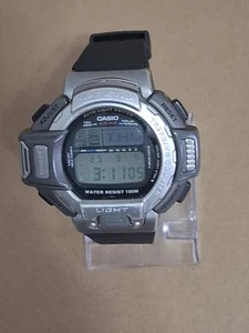 Rare Vintage Casio Pro Trek PRT-600 Triple Sensor Raid Watch NEW BATTERY - Bild 1 von 19