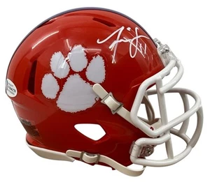 Isaiah Simmons Signed Speed Mini Helmet *2018 National Champ Beckett Witnessed - Picture 1 of 7