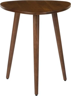 Bond Wooden Triangle End Table - Exclusively Designed Modern Small Side Table. H - Image 1 of 4