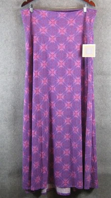 Maxi Falda LuLaRoe Mujer Púrpura Rosa Talla 2XL NUEVA CON ETIQUETAS Foto 1 de 4