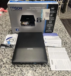 Epson Perfection V39 Color Photo & Document Scanner – 4800 dpi – Open Box - Bild 1 von 12
