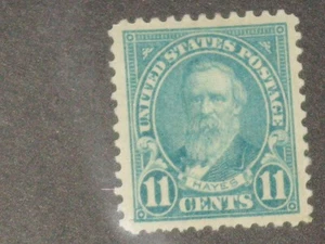 563 - 1922 11c Rutherford Hayes Single Perf 11 VF MLH - Imagen 1 de 1