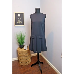 Marc by Marc Jacobs Jersey Twill Dress Pleated Size Medium - Picture 1 of 4