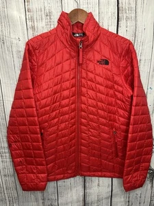 The North Face Thermoball Youth Eco Puffer Jacket Red XL 18/20 Outdoor (FLAWS) - Picture 1 of 16