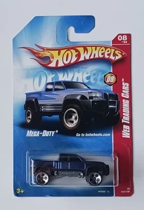 2008 Hot Wheels Web Trading Cars Mega-Duty Error Truck Missing Side Tampo - Picture 1 of 5