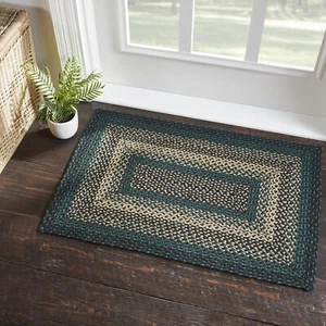 Accent Rug Pine Grove Jute Country 24x36 Rect No Slip Pad Floor Decor VHC Brands - Picture 1 of 8