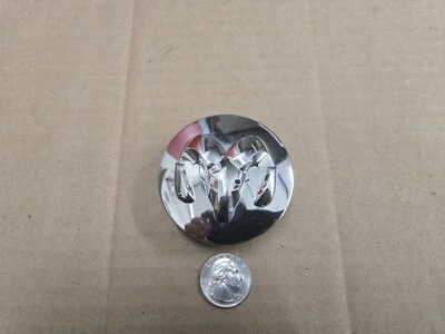 Dodge OEM 2004-2013 Caliber Dakota Ram 1500 Chrome Center Dust Cap 52110398AA - Image 1 of 4