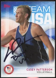 Casey Patterson #42 signed autograph 2016 Topps Olympic Team USA Trading Card - Picture 1 of 1