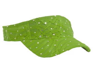 Visera de lentejuelas brillante - lima - Imagen 1 de 4
