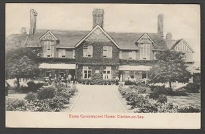 Postcard Clacton on Sea view of Essex Convalescent Home posted 1913 - Picture 1 of 2