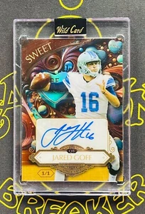 2024 WILD CARD SWEET - JARED GOFF - AUTO - 1/1 - #SWTDK-JGA - Picture 1 of 2