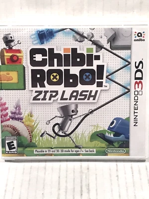Chibi Robo Zip Lash Nintendo 3DS 1 Preowned Sealed 1 Not 2D & 3D Amiibo See PIcs - Image 1 of 4