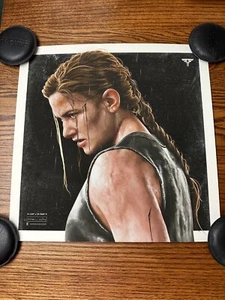 Jake Kontou - Last of Us Pt II Portrait Limited Movie Poster Art Print BNG Mondo - Picture 1 of 4