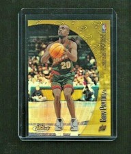 1999 Topps Finest MYSTERY Refractor Gary Payton & Ron Mercer #M34 Rare THE GLOVE