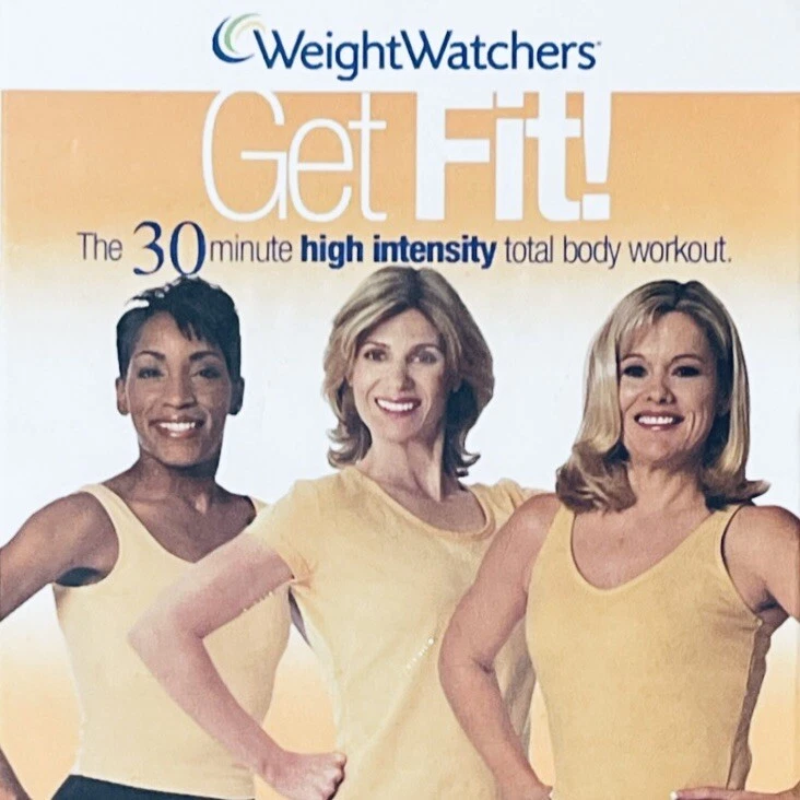 New Y2K Weight Watchers Get Fit VHS 30 Minute High Intensity Total Body Workout  Foto 1 de 4