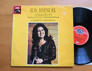 ASD 3352 Ida Haendel A Classical Recital EMI Quad 1st B/w stamp LP - Picture 1 of 5