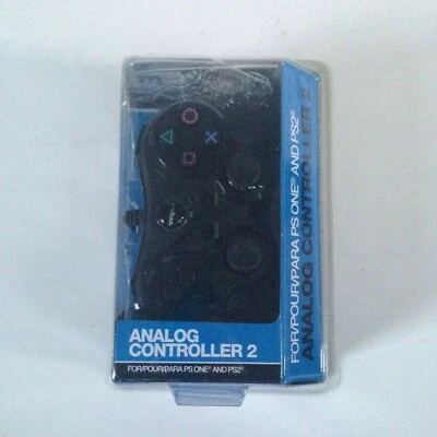 NEW! TTX Tech Analog Controller 2 For Playstation PS One & PS2 Black Sealed Box - Image 1 of 4