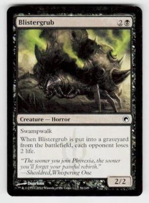 Scars of Mirrodin #56 Blistergrub Non-Foil - Image 1 of 2
