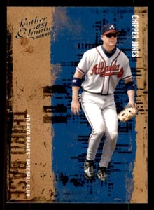 2005 Donruss Leather & Lumber #28 Chipper Jones Atlanta Braves - Picture 1 of 2