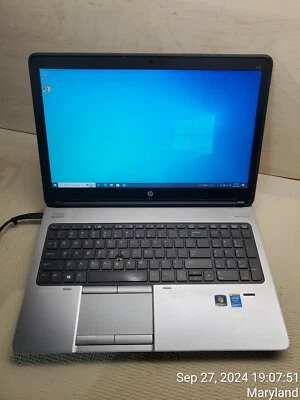 HP Probook 650 G1 15.6" Intel i5-4330M 2.80Ghz 8GB 120GB SSD Windows 10 Pro Foto 1 de 4