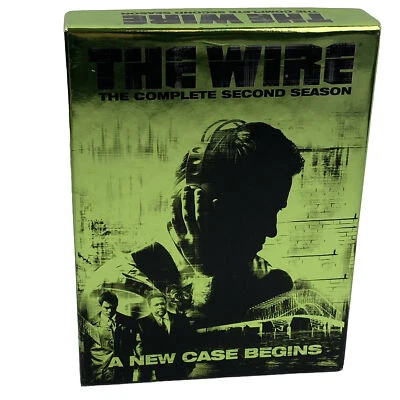 The Wire - The Complete Second Season DVD, 2005, 5-Disc Deluxe Box Set. Region 1 - Image 1 of 4