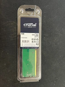 Crucial DDR4 2400 MHz UDIMM Memory Module CT4G4DFS824A.M8FF - Picture 1 of 3