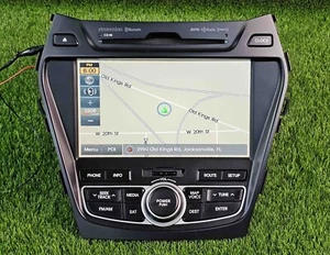 2016 Hyundai Santa Fe Radio Receiver GPS Navigation Display OEM 96560B81044X - Bild 1 von 20