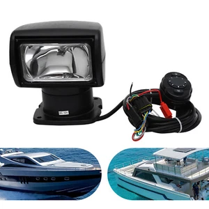 Boat Marine Spotlight Remote Control Car Truck Spot Light Search Light 100W 12V - Imagen 1 de 15