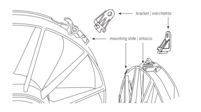 SPAL ELECTRIC COOLING FAN 19MM RECESSED MOUNTING BRACKET PACK OF 4 - Image 1 of 4