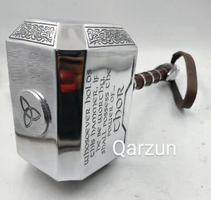 Marvel's Thor Hammer Metal MCU Thor Mjolnir Cosplay 1/1 Scale Movie Replica - Picture 1 of 3