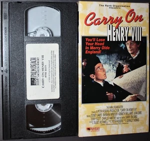 CARRY ON HENRY VIII (vhs) Sidney James, Barbara Windsor, Joan Sims. VG. Rare. NR - Picture 1 of 2