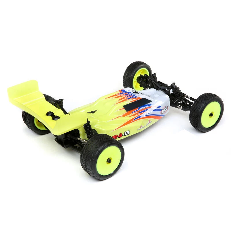 Losi Los01016t3 1/16 Mini-b 2wd Buggy Brushed RTR Gelb/weiß