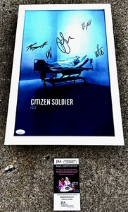 CITIZEN SOLDIER Band SIGNED 11x17 Poster JSA COA - Picture 1 of 2