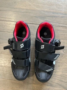 Peleton Black Cycling Shoes Size 38 - Women 7 - Only used twice- Excelent - Picture 1 of 9