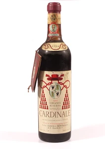 PRL) CHIANTI RISERVA CARDINALE VINO 1964 VINHO WINE WEIN VIN TOSCANA TUSCANY ITA - Bild 1 von 6