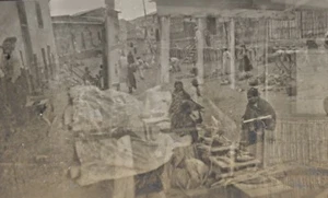 Peru Pueblo Paita Dorf Doppelbelichtung altes Schnappschuss Foto 1910 - Bild 1 von 3