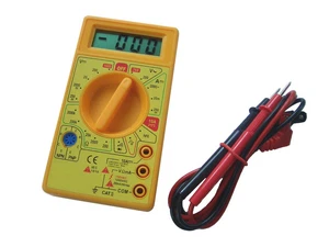 Multimeter Digital Stromprüfer Messgerät Voltmeter Spannungsmesser WiderstandNeu - Bild 1 von 2