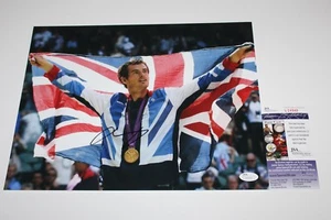 ANDY MURRAY HAND SIGNED 11x14 PHOTO JSA COA 2013 WIMBLEDON CHAMP TENNIS LEGEND - Picture 1 of 2
