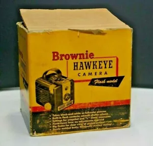 Kodak Brownie Hawkeye Camera Flash Model - Picture 1 of 9