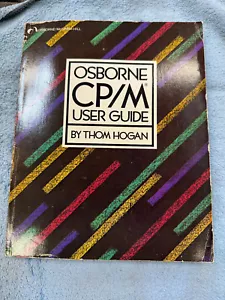 Thom Hogan (1981) Osborne CP/M User's Guide Vintage Computer manual - Picture 1 of 3